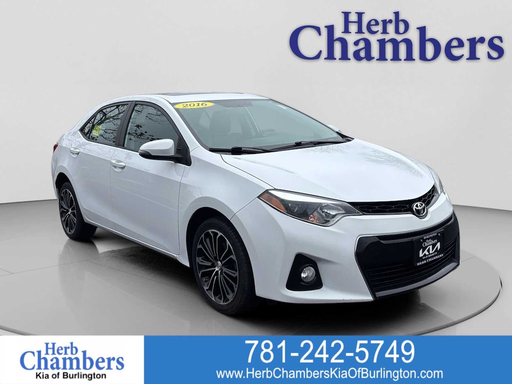 Used 2016 Toyota Corolla S Plus Sedan