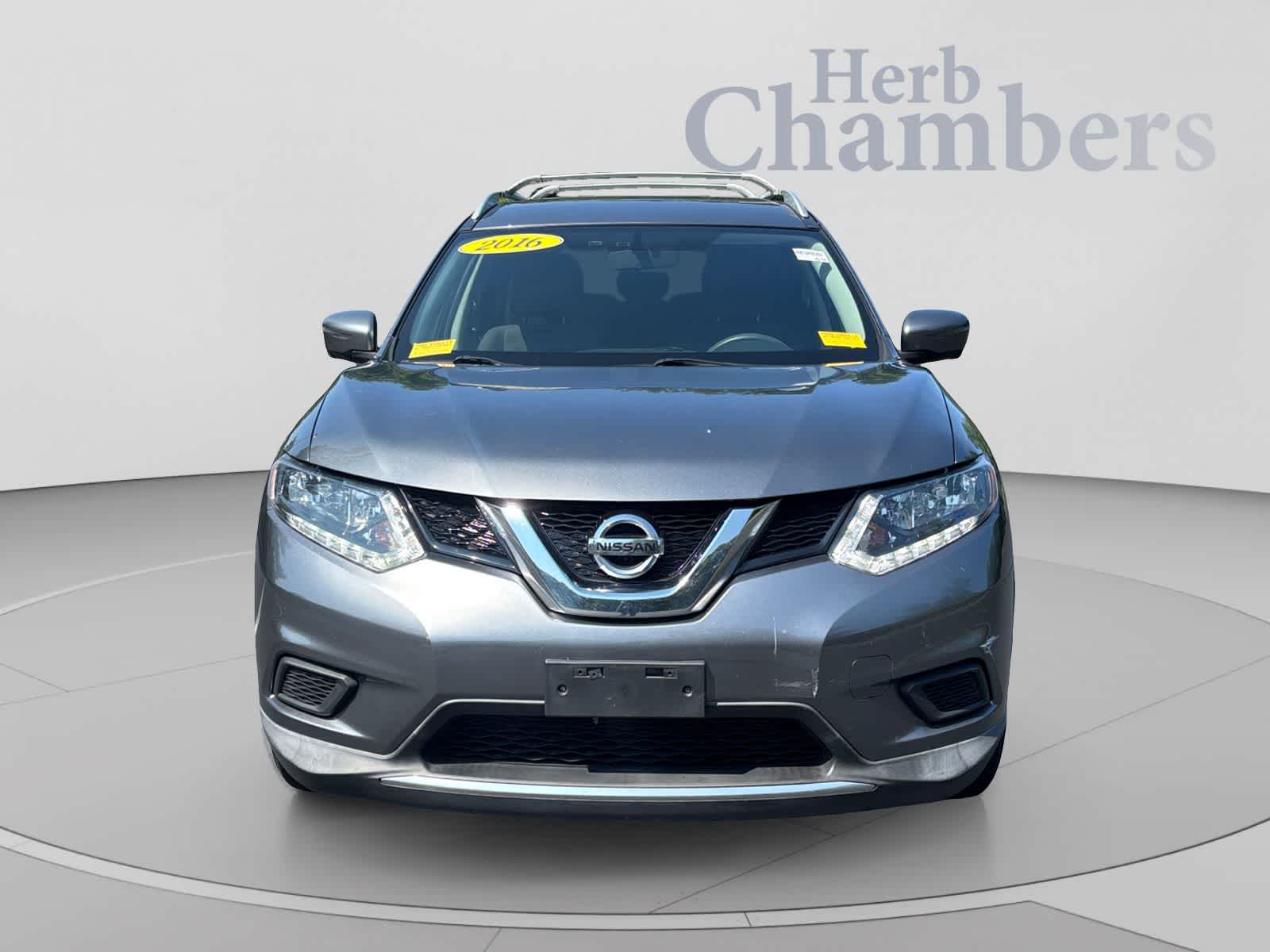 Used 2016 Nissan Rogue SV with VIN KNMAT2MV5GP695204 for sale in Danvers, MA