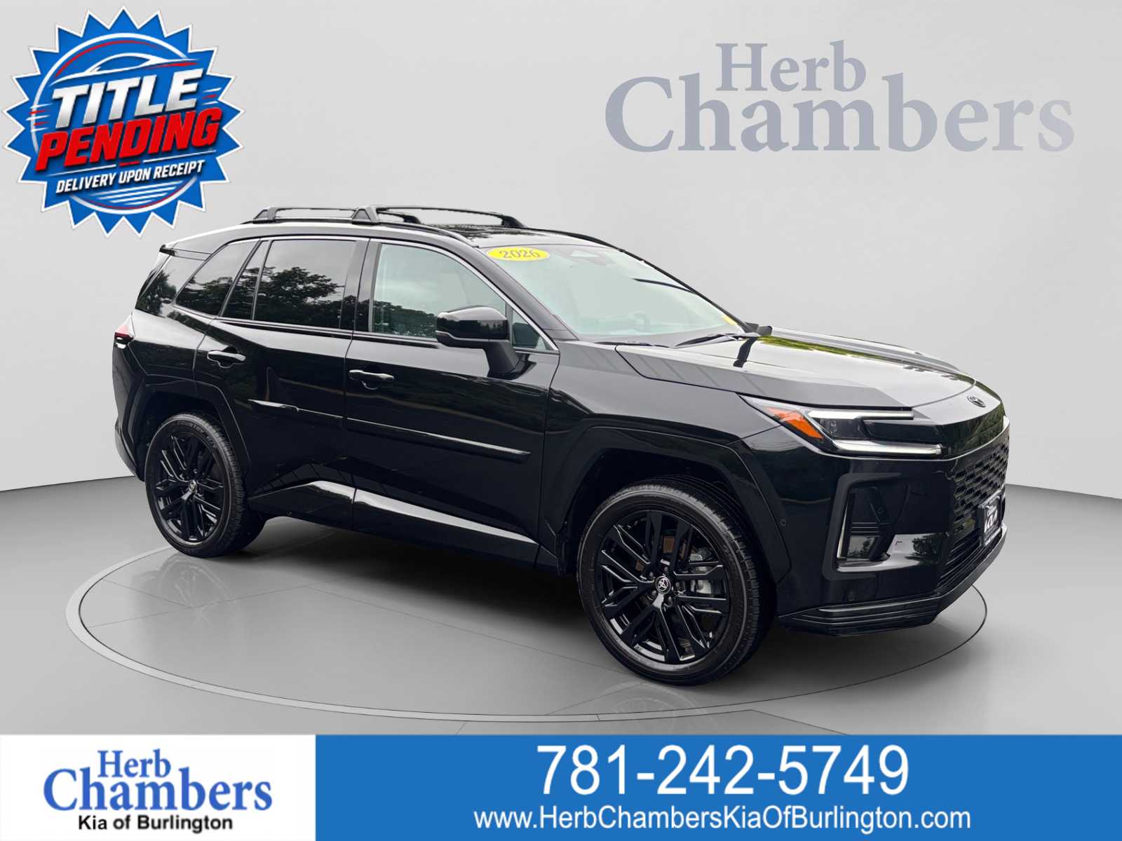 Midnight Black 2026 Toyota RAV4 SUV / Crossover All-Wheel Drive Continuously Variable Transmission