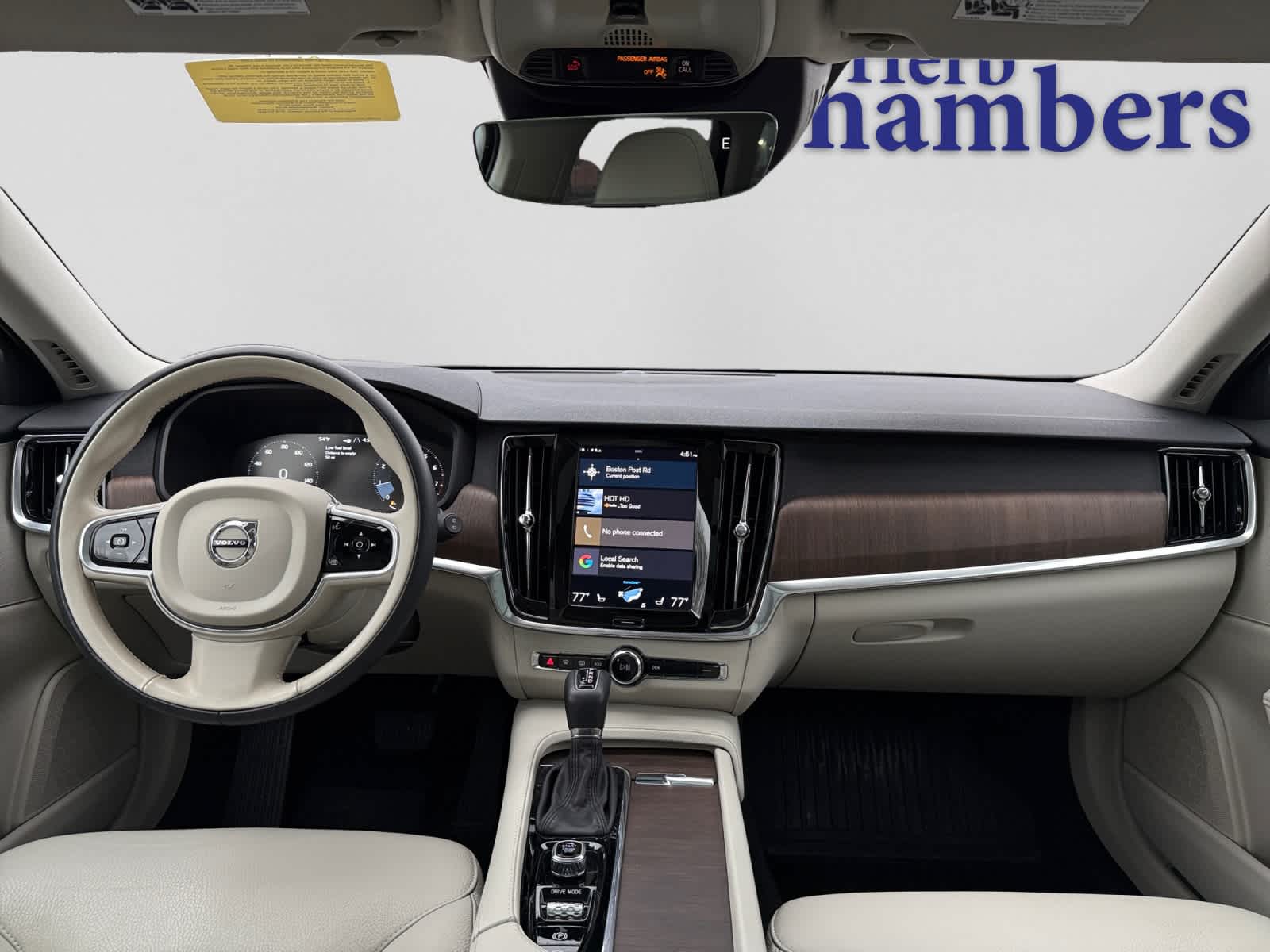 Denim Blue Metallic 2021 Volvo V90 T6 AWD Wagon All-Wheel Drive