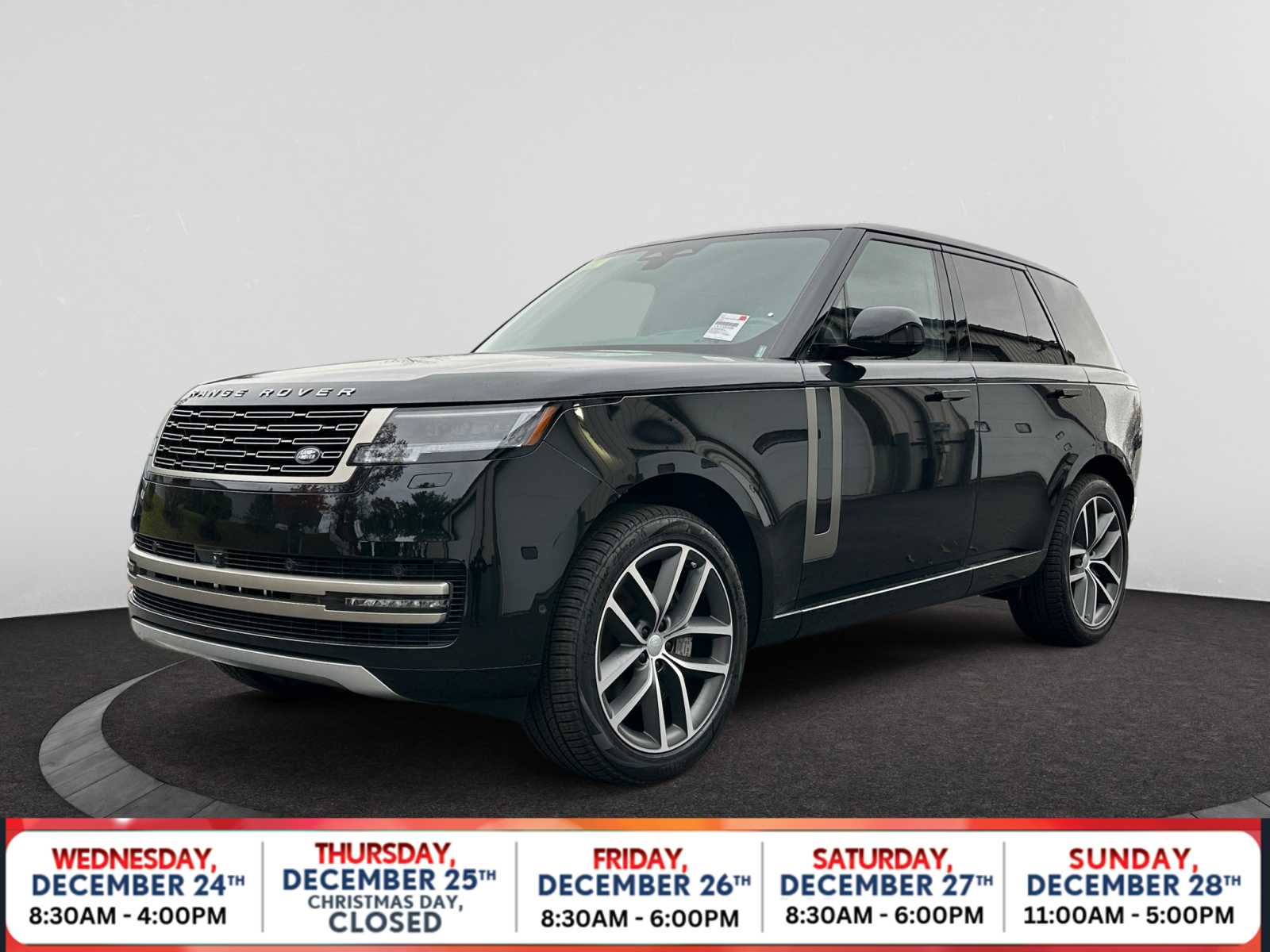 new 2025 Land Rover Range Rover car, priced at $126,030