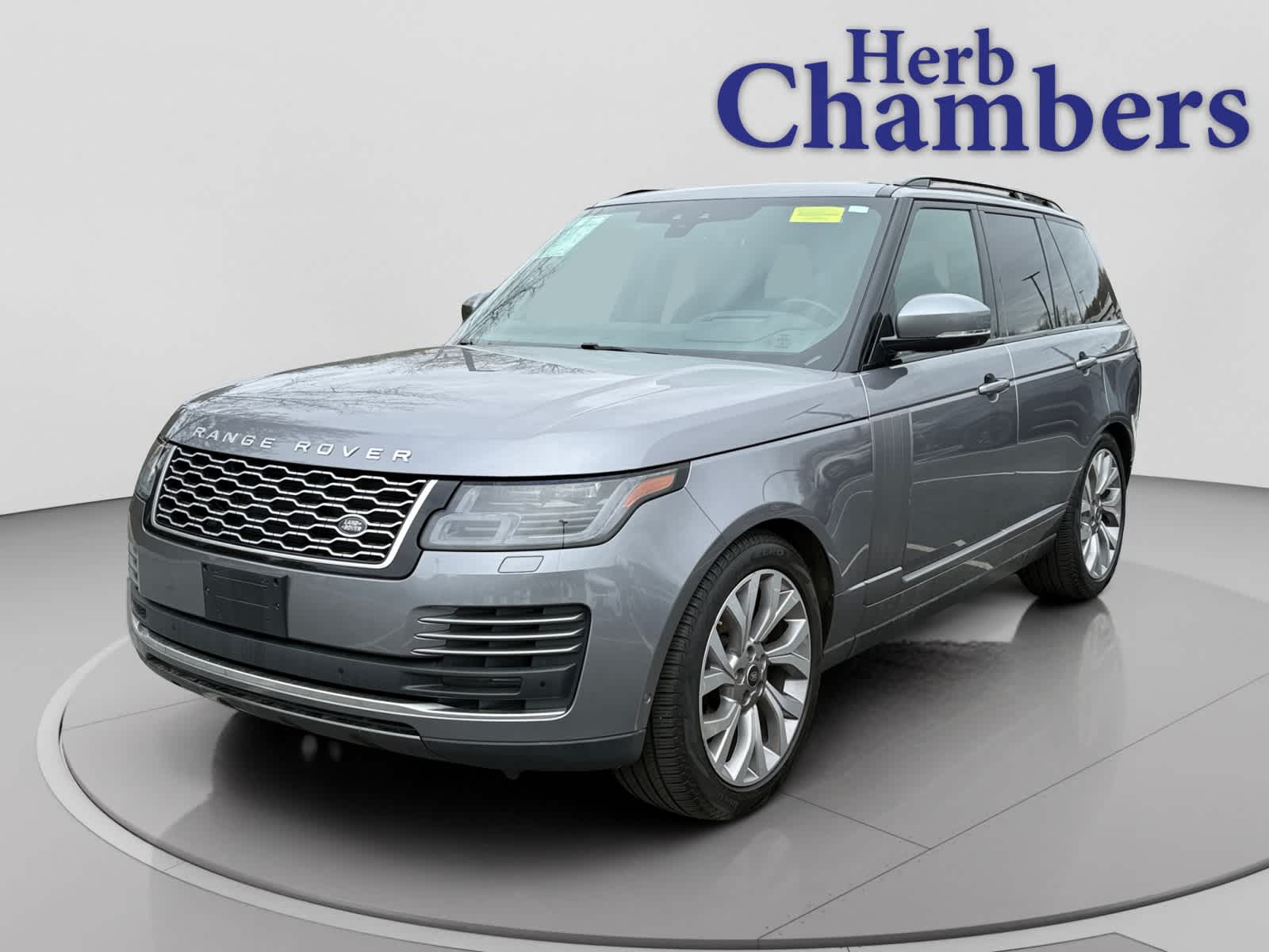 Gray (Eiger Grey Metallic) 2020 Land Rover Range Rover HSE Td6 4WD SUV / Crossover All-Wheel Drive