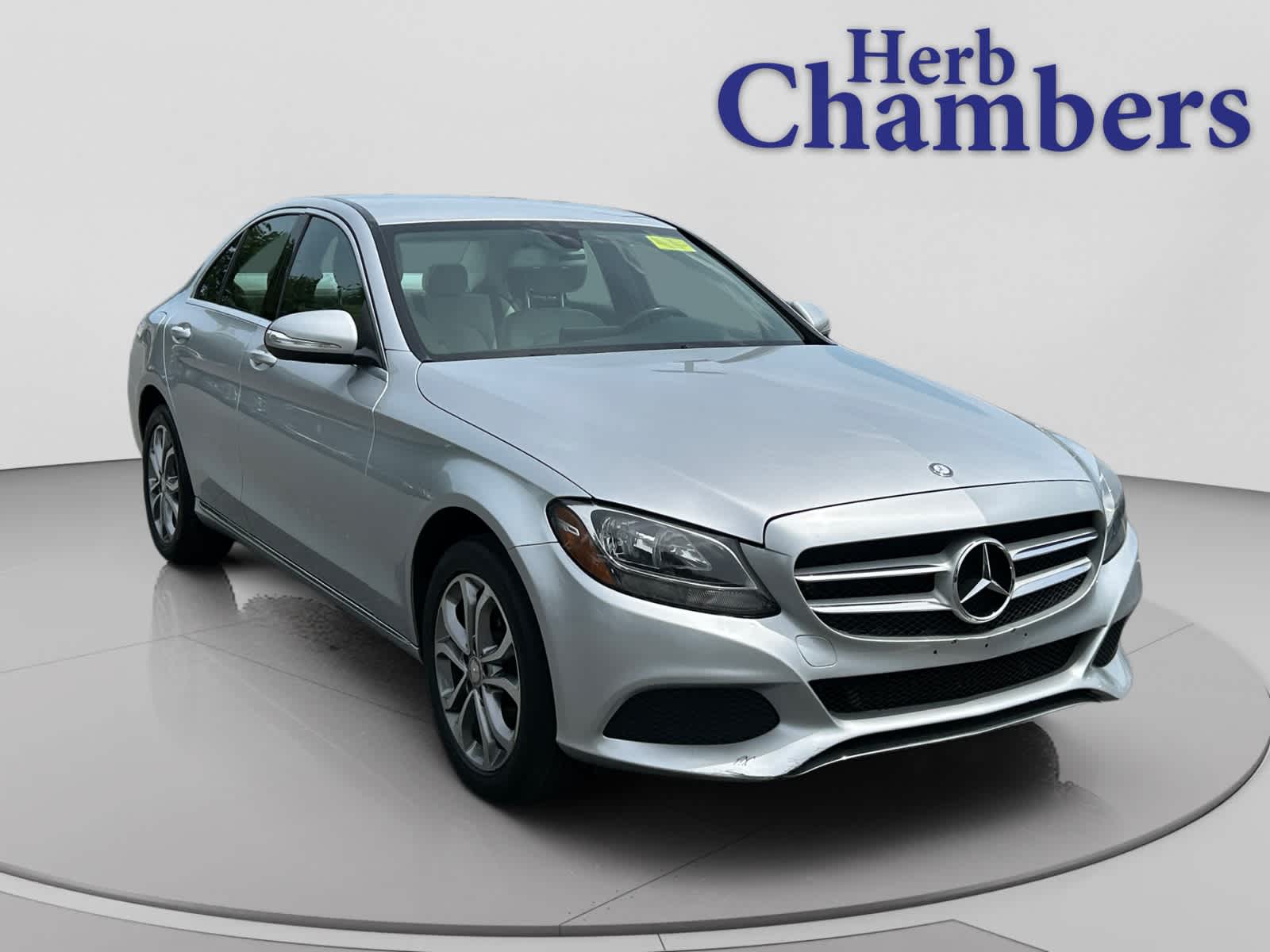 used 2015 Mercedes-Benz C-Class car, priced at $14,814