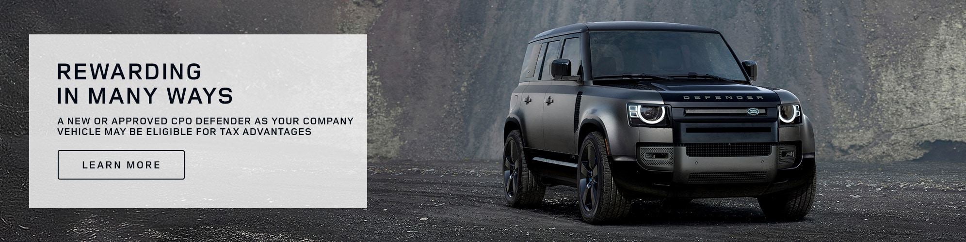 Land Rover Sudbury Hero Banner