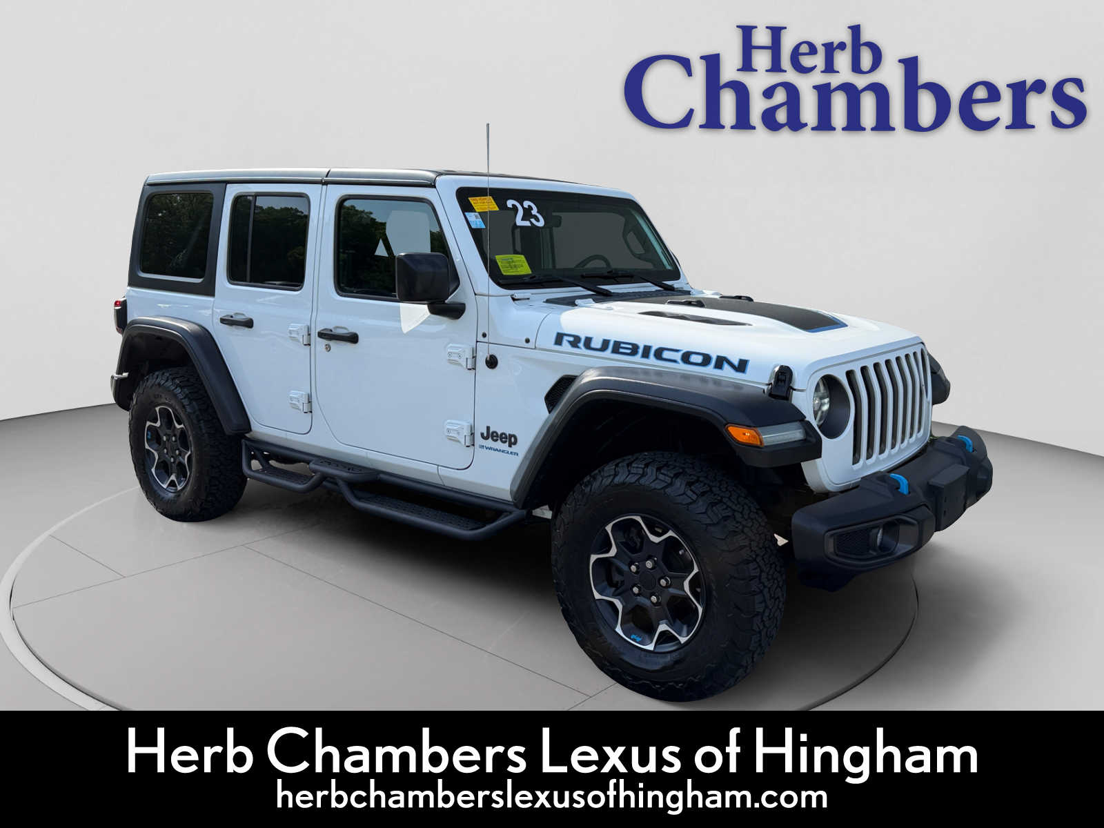 used 2023 Jeep Wrangler 4xe car, priced at $25,598