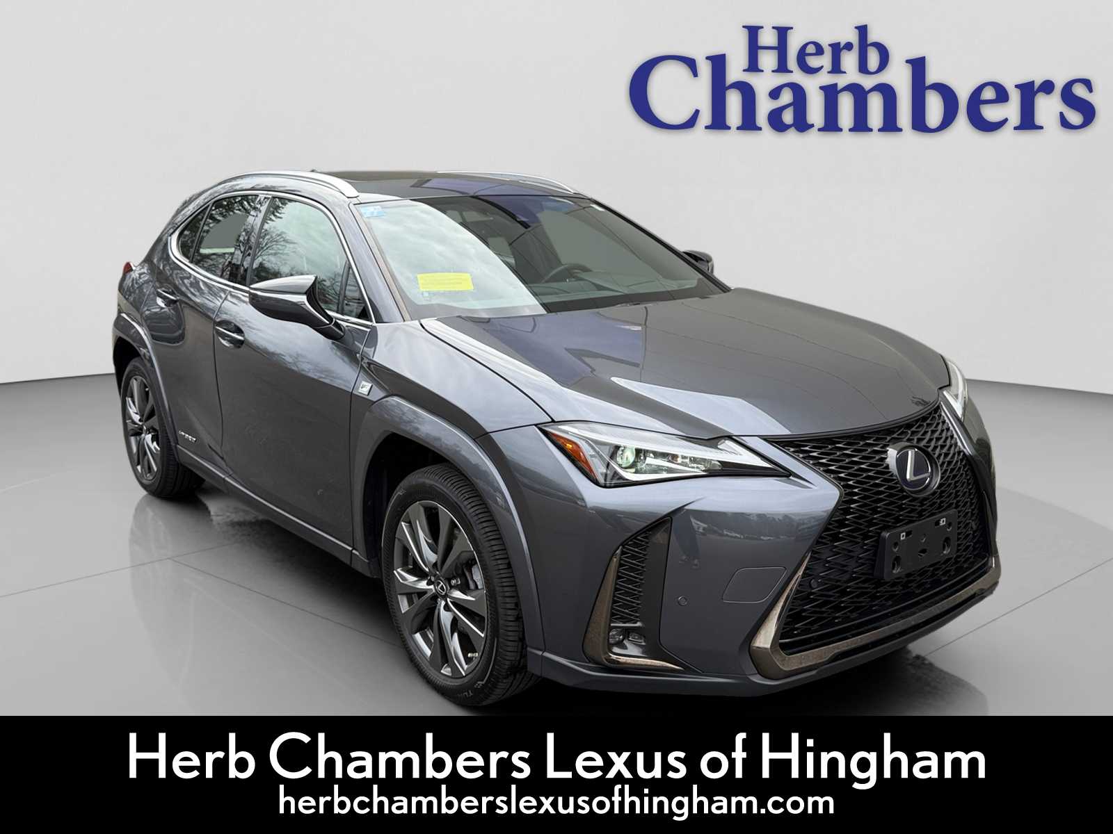 Silver Lining Metallic 2022 Lexus UX Hybrid 250h F Sport AWD SUV / Crossover All-Wheel Drive Continuously Variable Transmission
