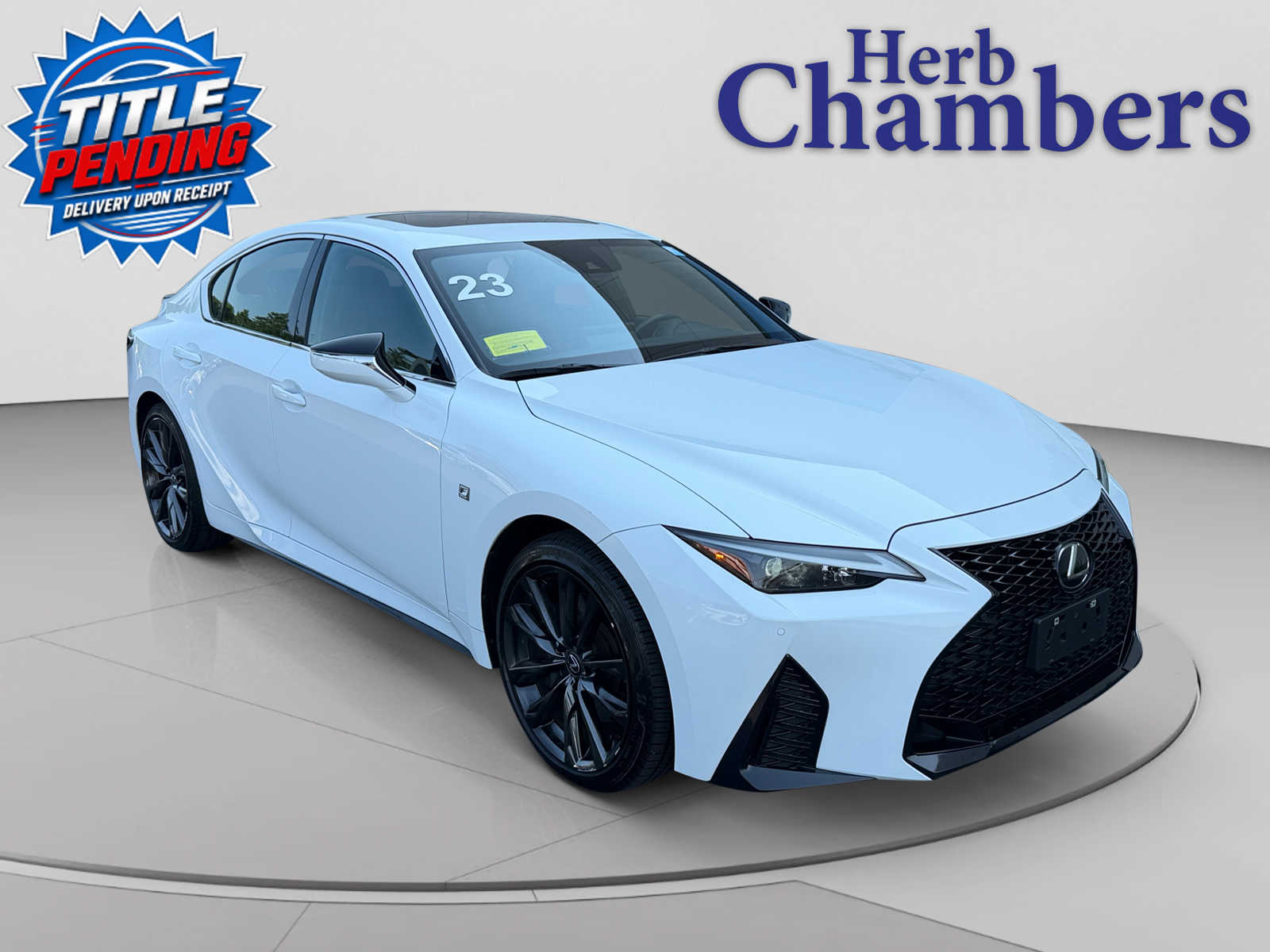 Ultra White 2023 Lexus IS Sedan All-Wheel Drive Automatic