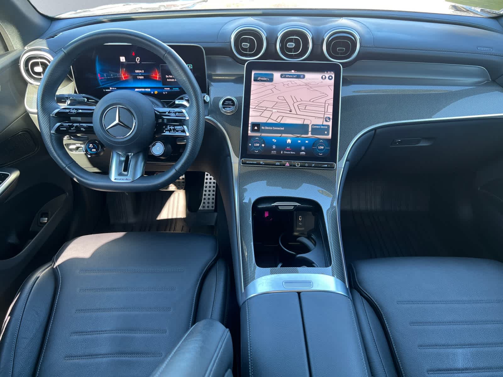 used 2024 Mercedes-Benz AMG GLC 43 car, priced at $50,798
