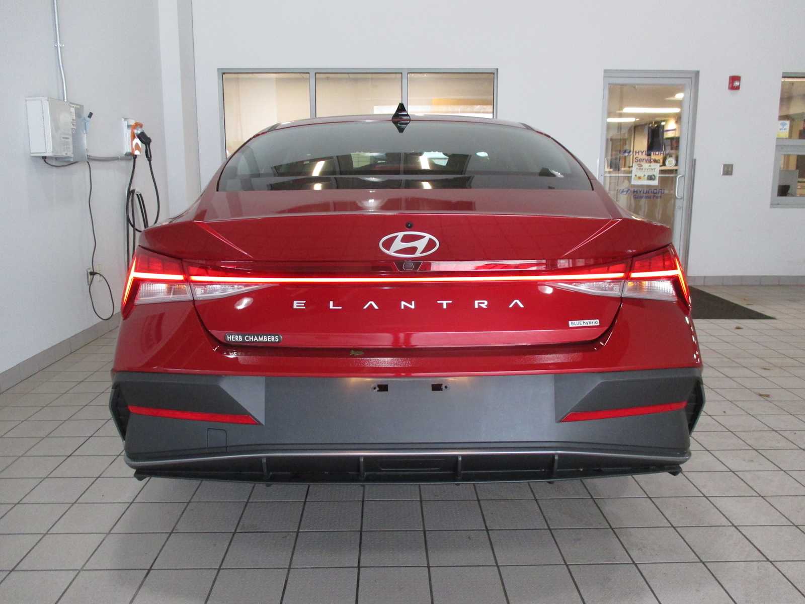 used 2024 Hyundai Elantra Hybrid car, priced at $23,998