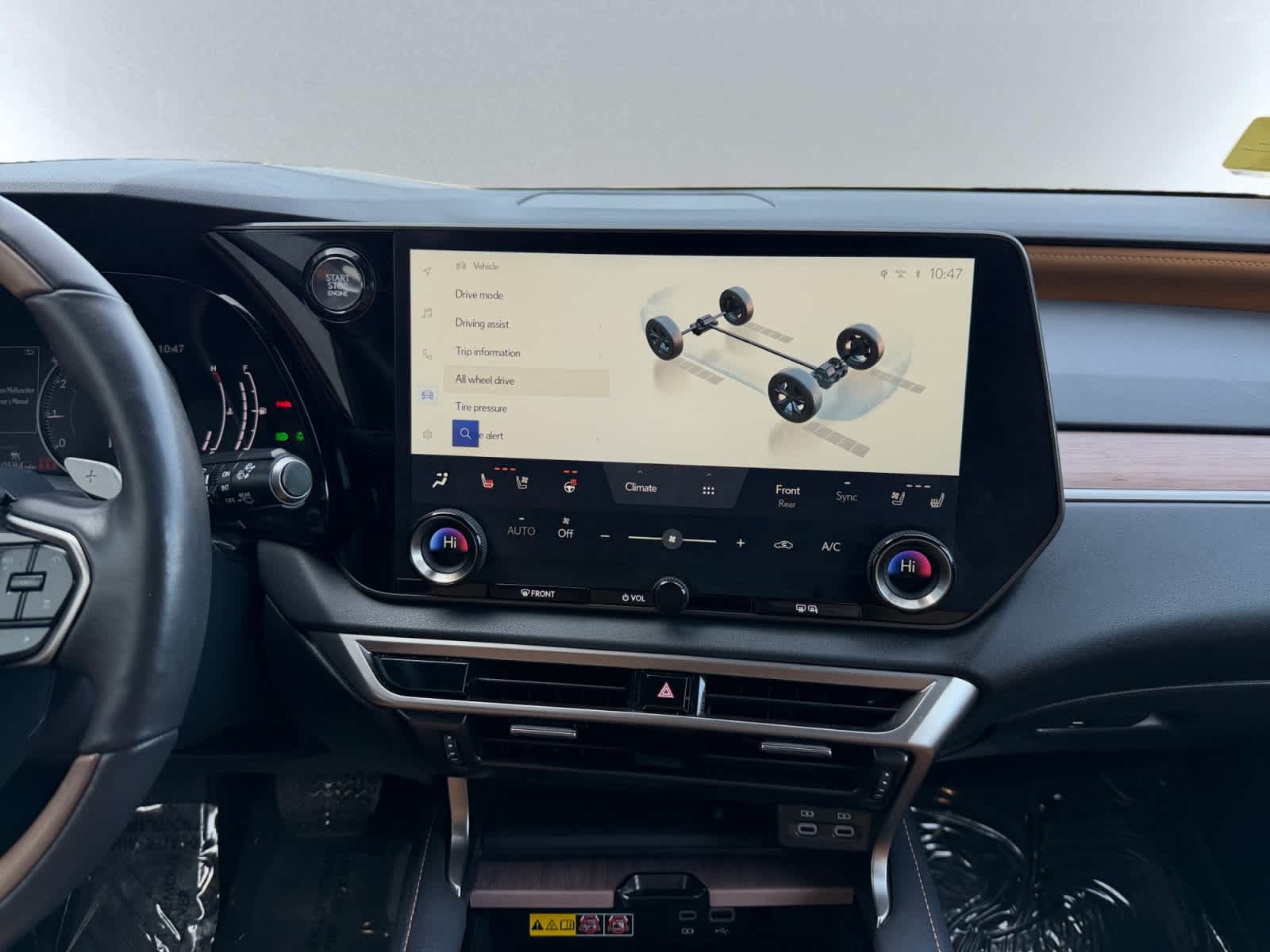 used 2023 Lexus RX car, priced at $49,998