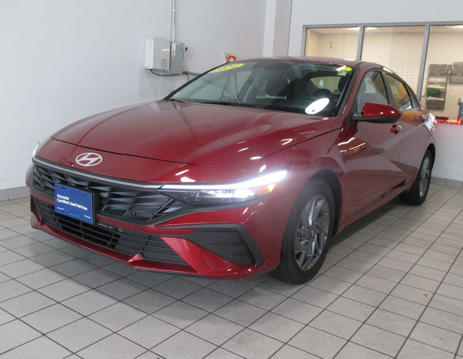 used 2024 Hyundai Elantra Hybrid car, priced at $23,998