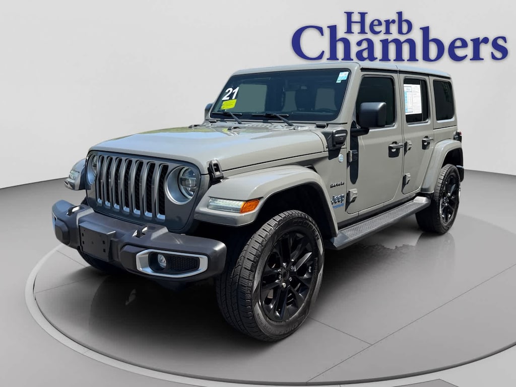 Used 2021 Jeep Wrangler 4xe Unlimited Sahara SUV