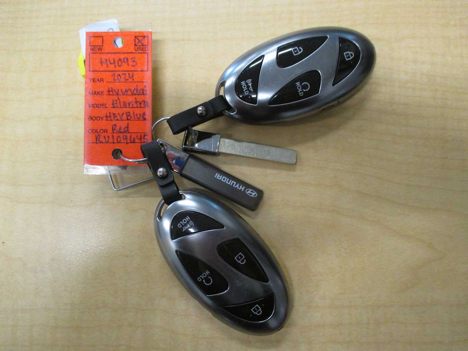 used 2024 Hyundai Elantra Hybrid car, priced at $23,998