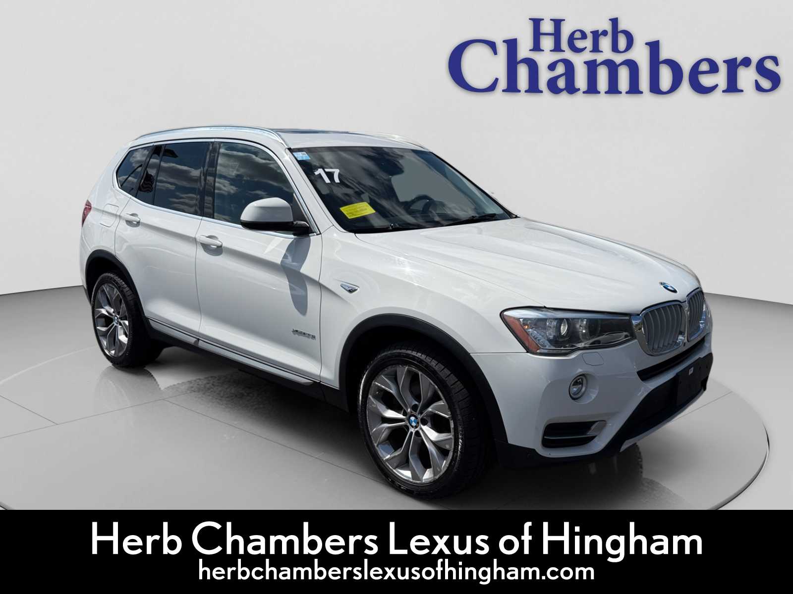 used 2017 BMW X3 xDrive28i car, priced at $15,998