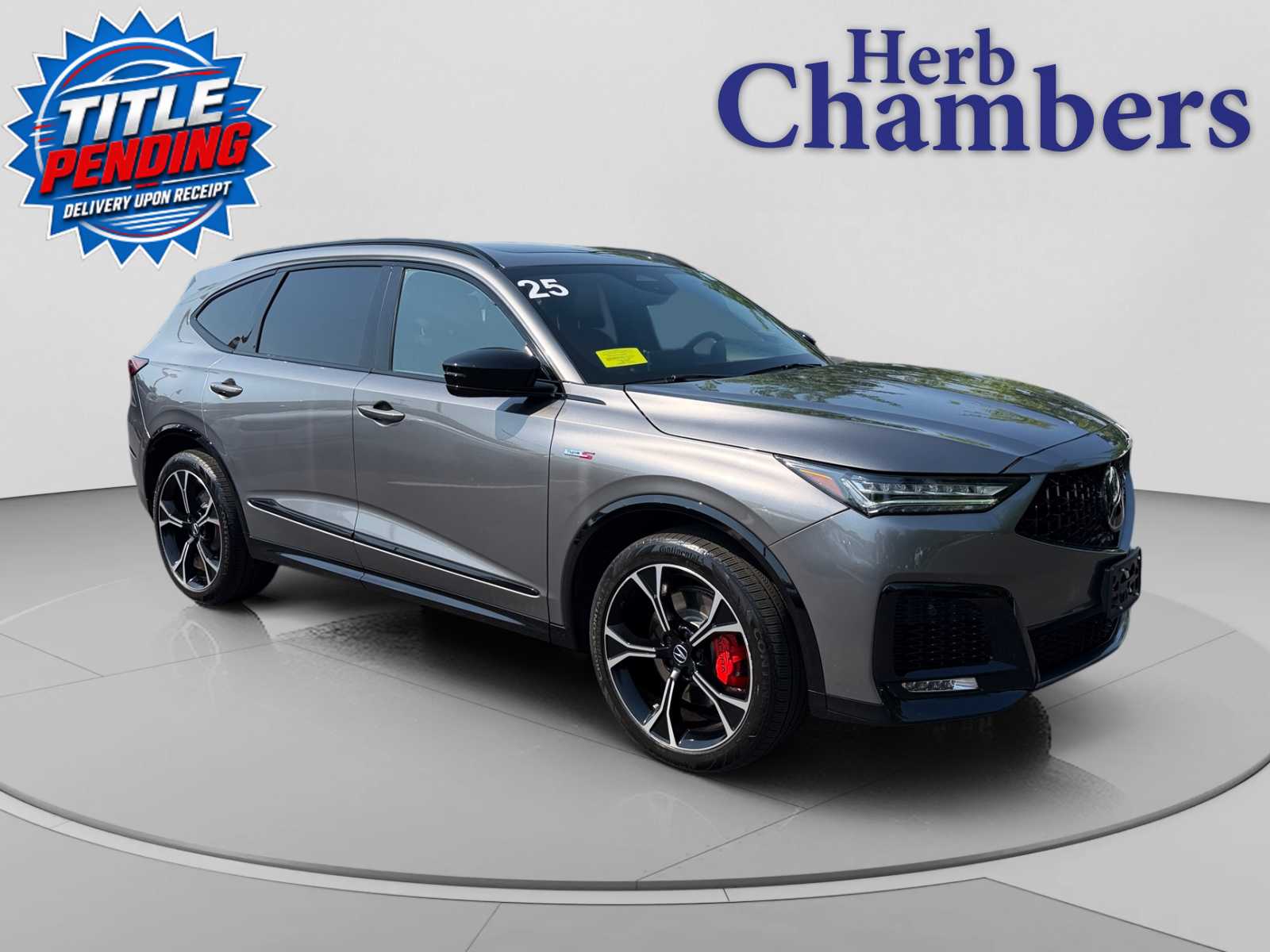 Liquid Carbon Metallic 2025 Acura MDX SUV / Crossover All-Wheel Drive Automatic