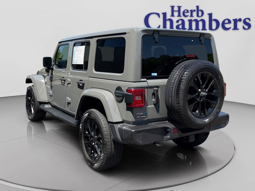 Used 2021 Jeep Wrangler 4xe Unlimited Sahara SUV