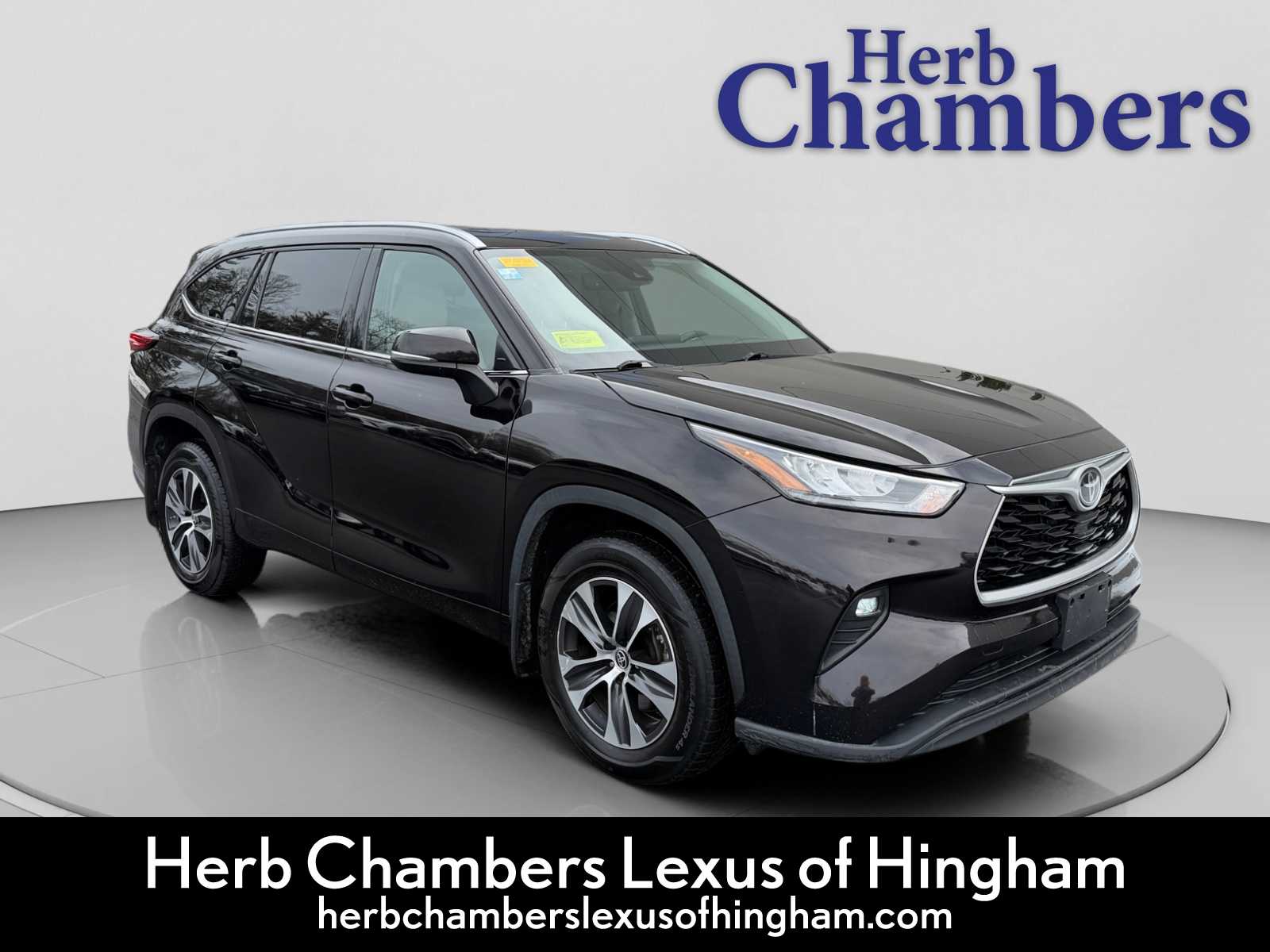 used 2020 Toyota Highlander car, priced at $28,588