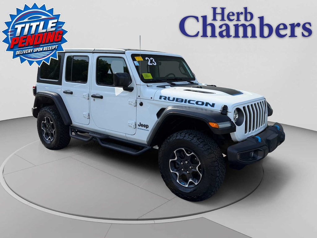 Used 2023 Jeep Wrangler 4xe Rubicon SUV