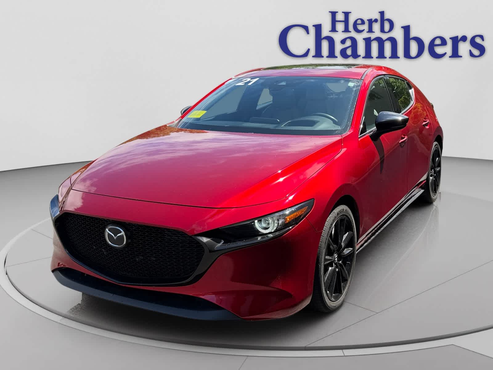 used 2021 Mazda Mazda3 Hatchback car, priced at $23,998