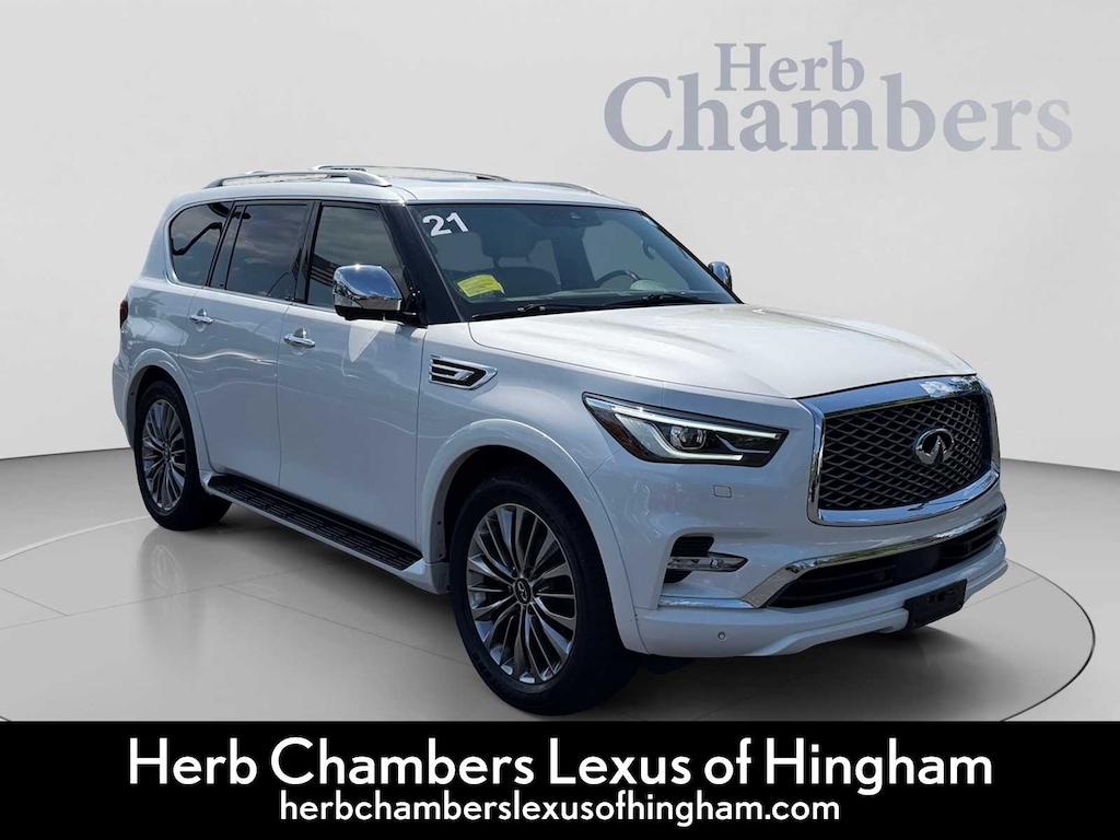 Used 2021 INFINITI QX80 Sensory SUV