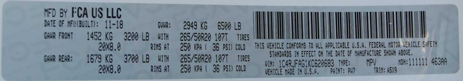 used 2019 Jeep Grand Cherokee car, priced at $19,997