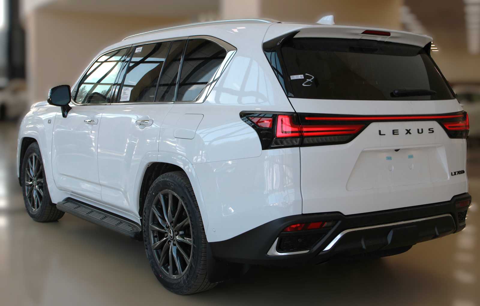 new 2026 Lexus LX 700h car, priced at $124,002