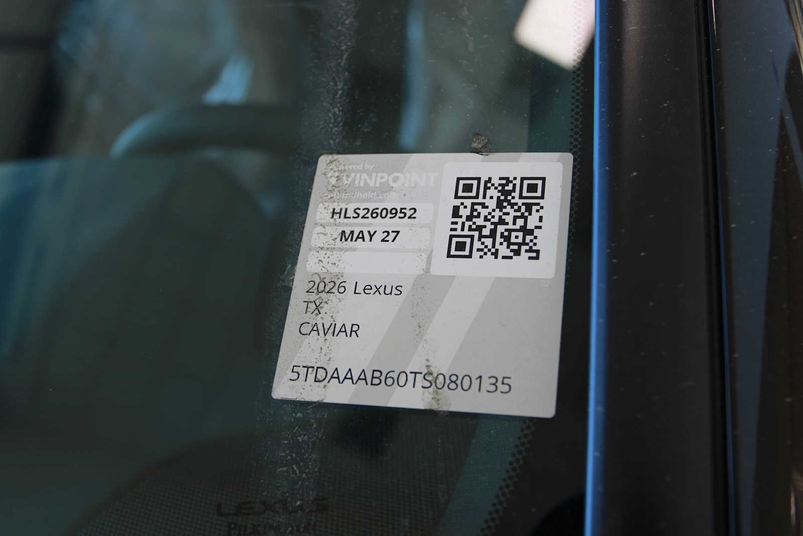 new 2026 Lexus TX 350 car, priced at $66,533