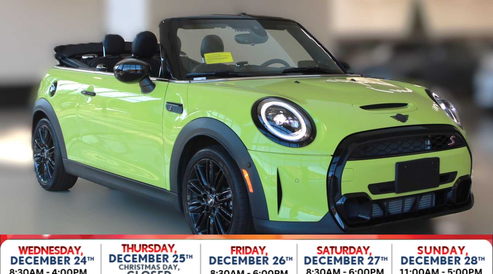2024 MINI Convertible S's photo