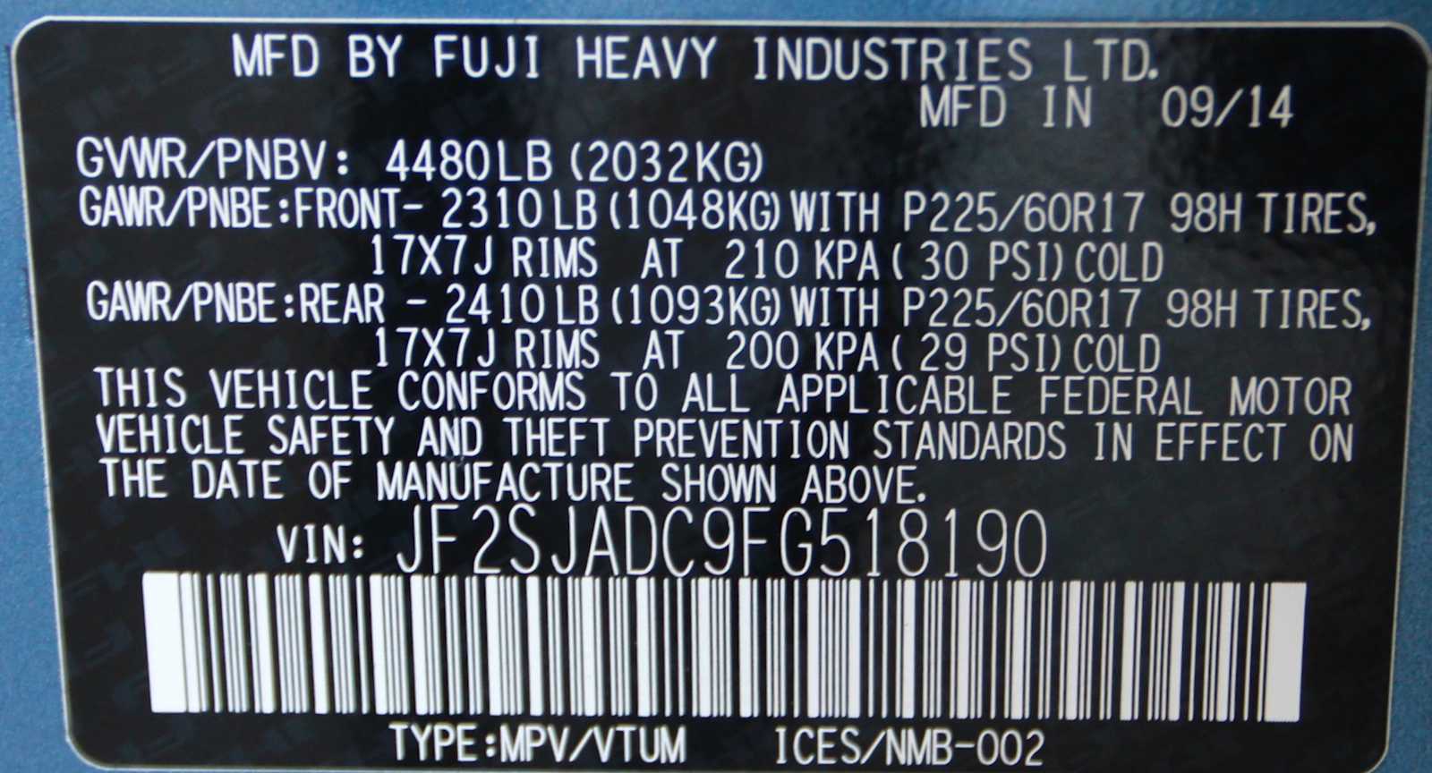 used 2015 Subaru Forester car, priced at $15,497