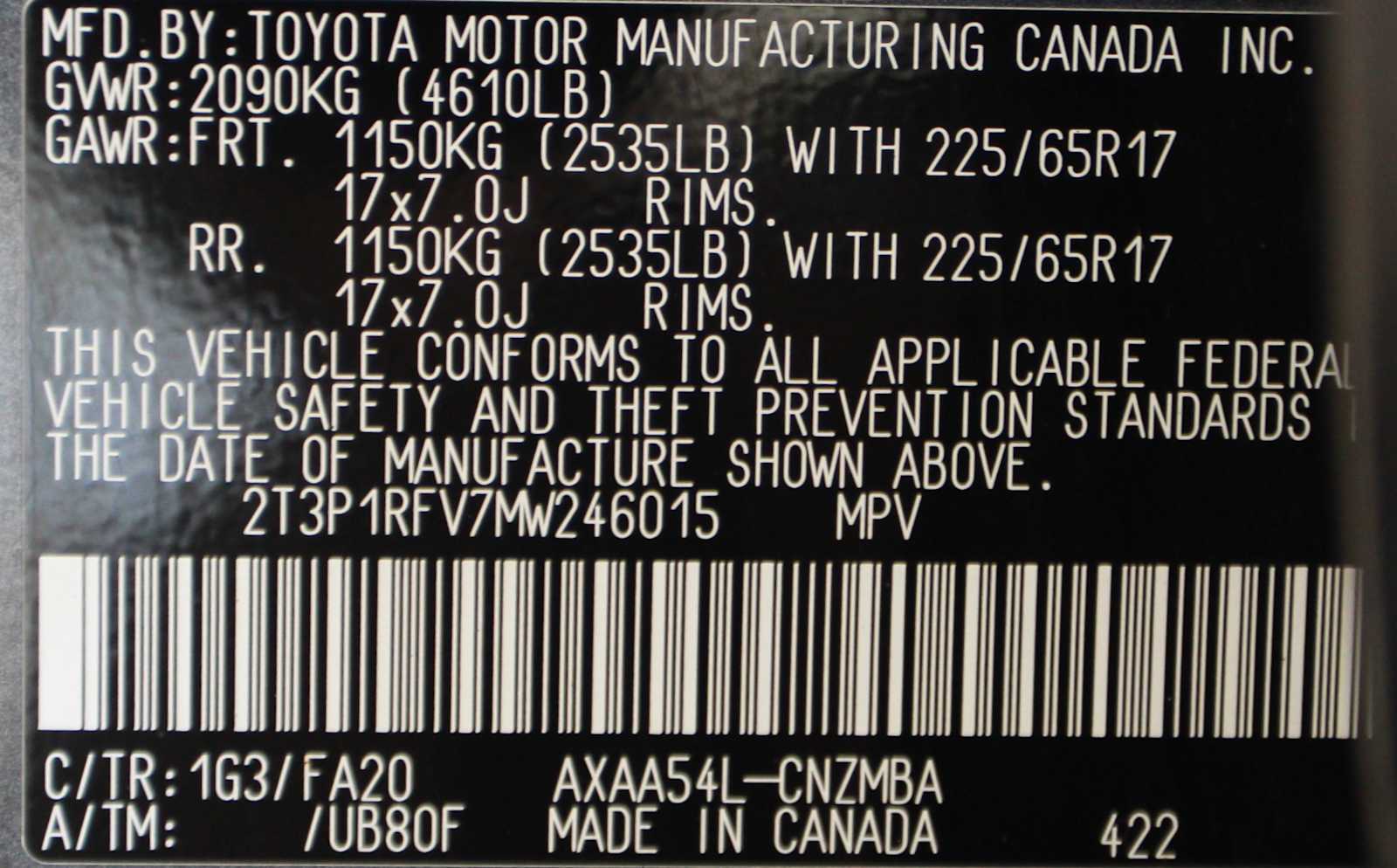 used 2021 Toyota RAV4 car, priced at $26,497