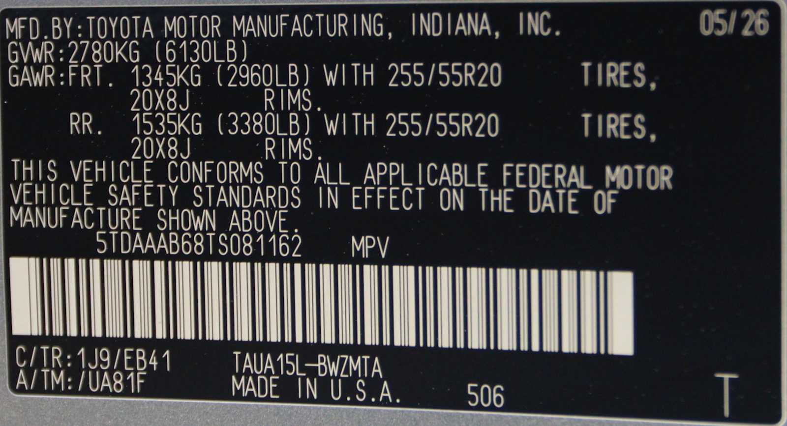 new 2026 Lexus TX 350 car, priced at $67,202