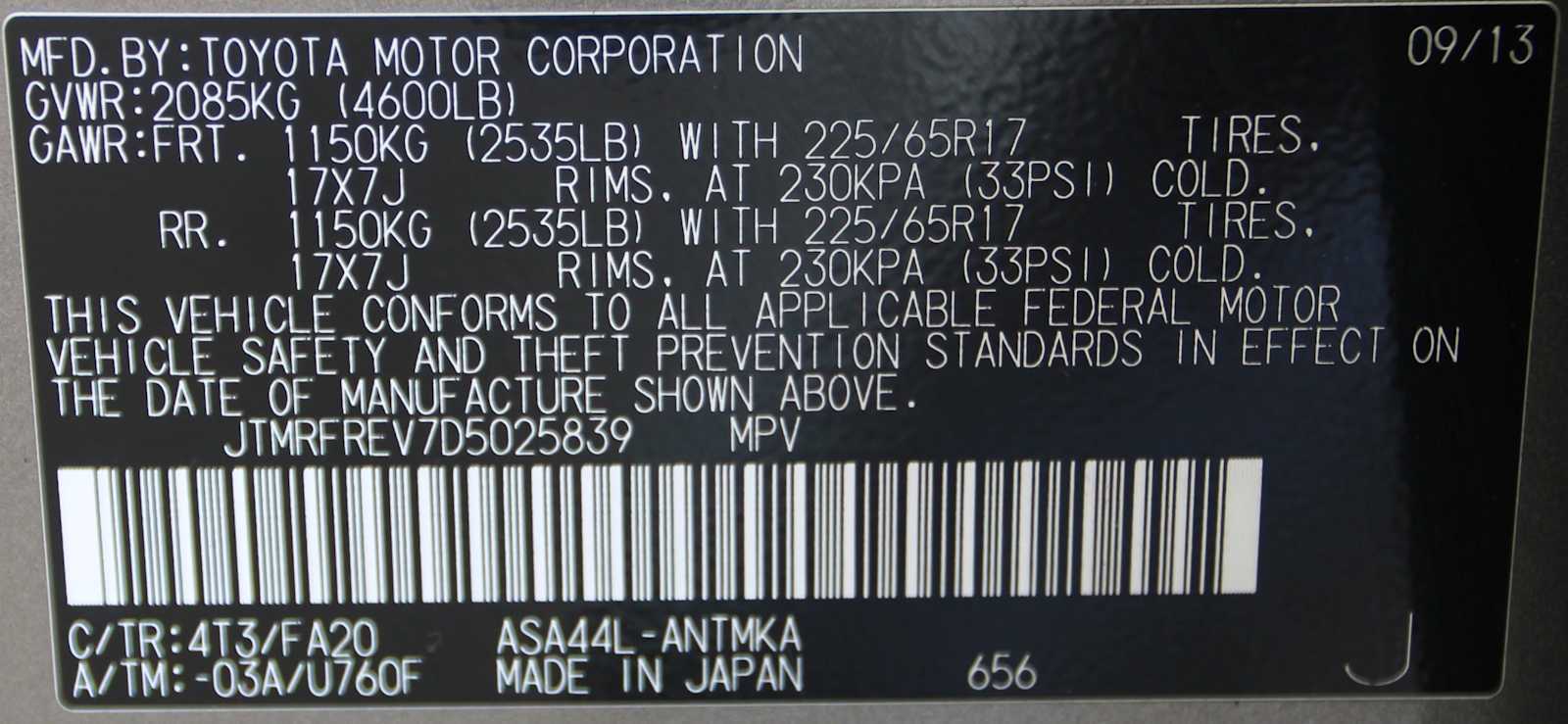 used 2013 Toyota RAV4 car, priced at $13,497