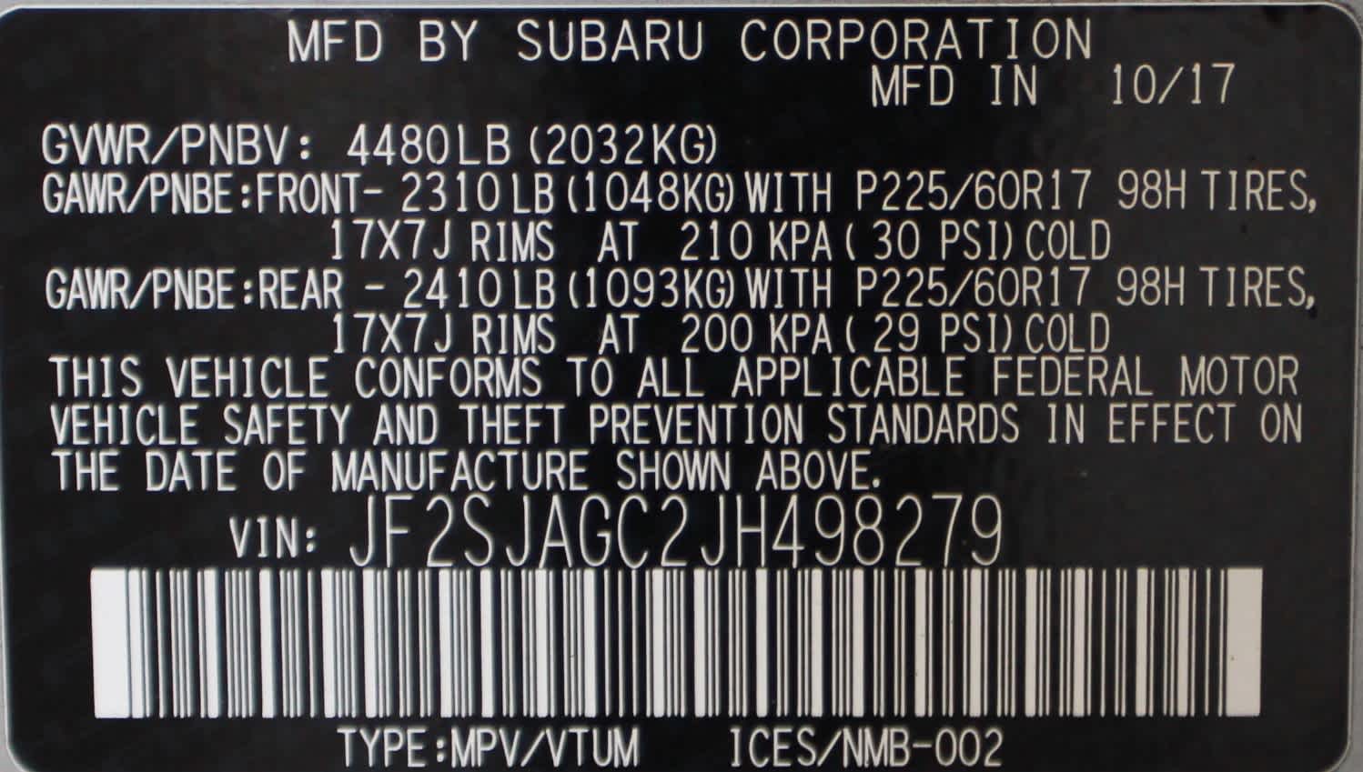 used 2018 Subaru Forester car, priced at $15,497