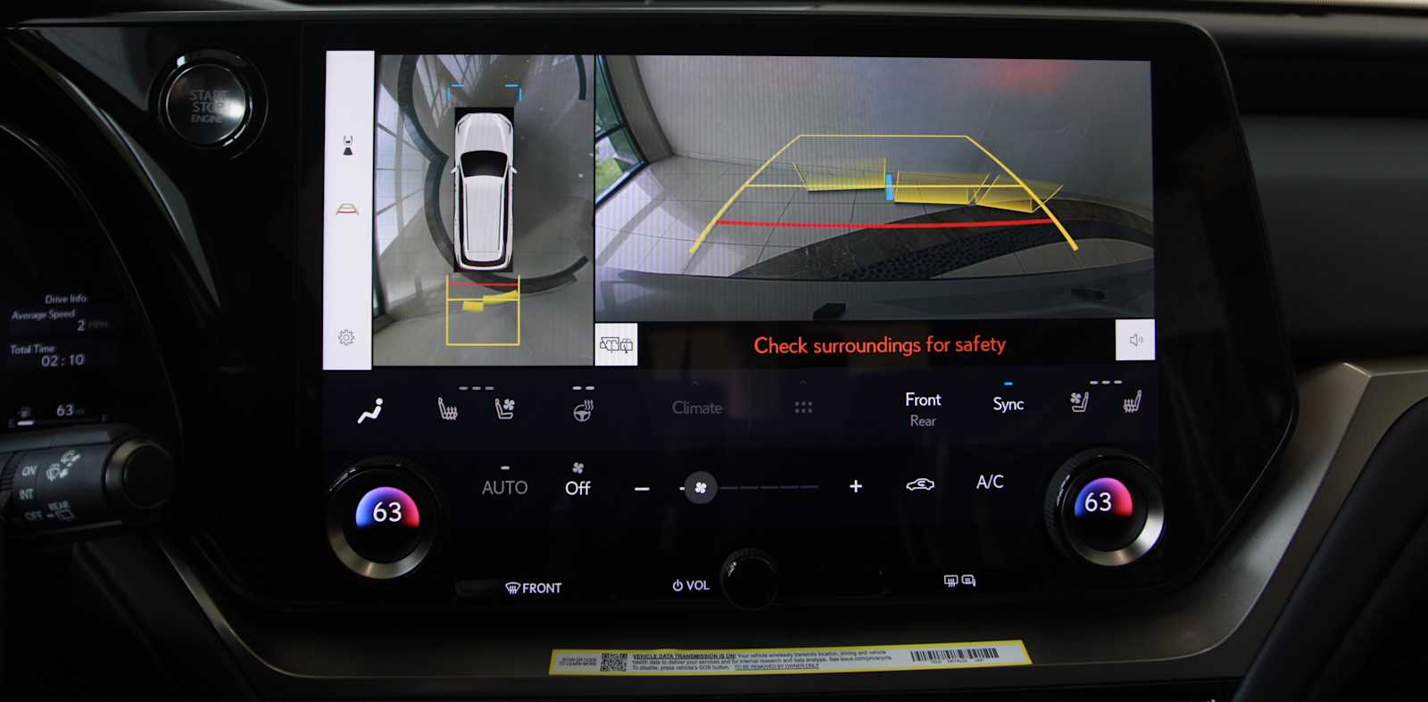 new 2026 Lexus TX 350 car, priced at $74,313