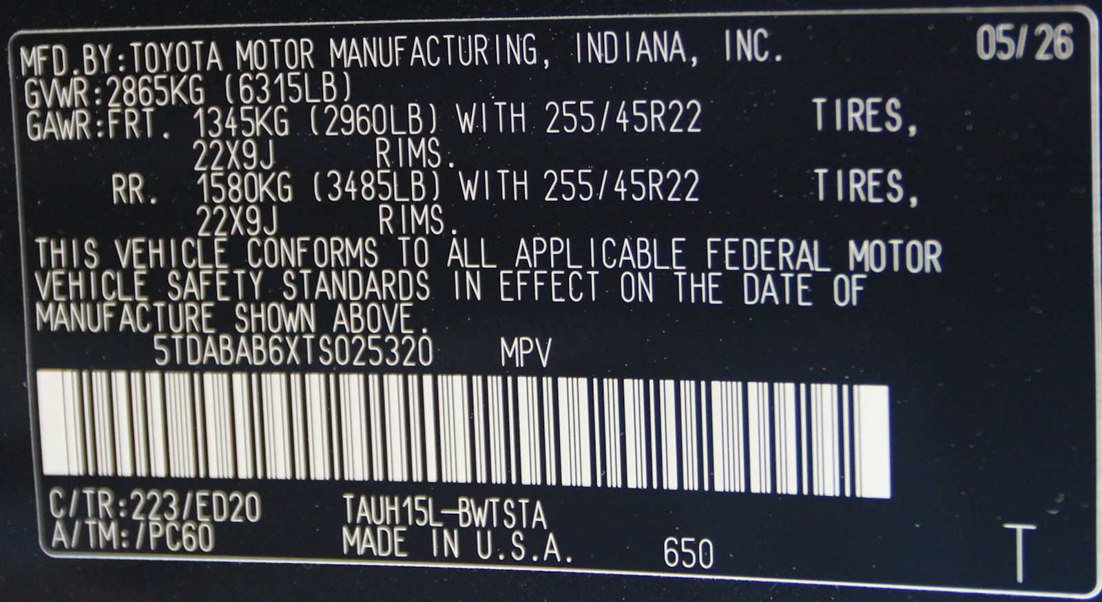 new 2026 Lexus TX 500h car, priced at $75,433