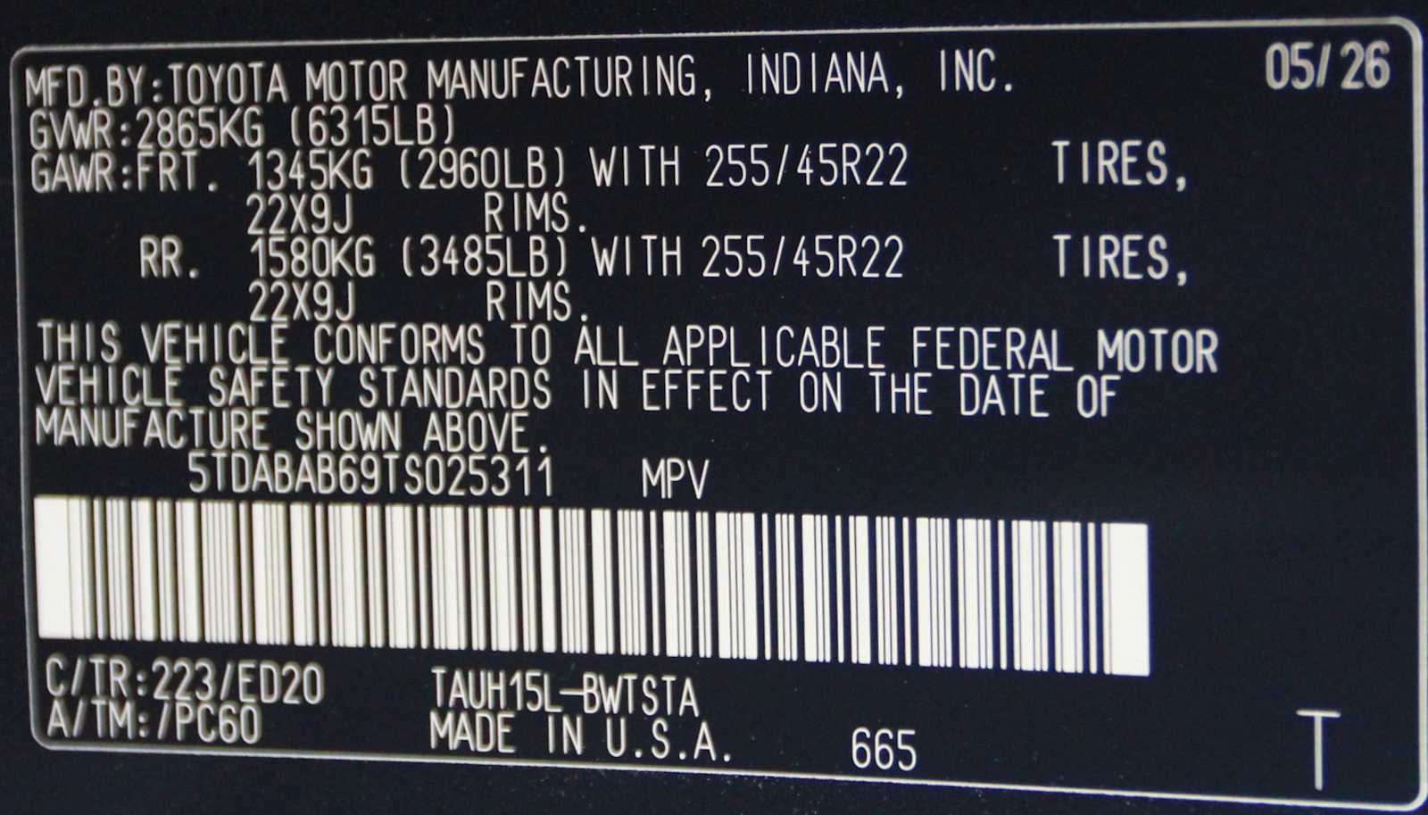 new 2026 Lexus TX 500h car, priced at $76,694