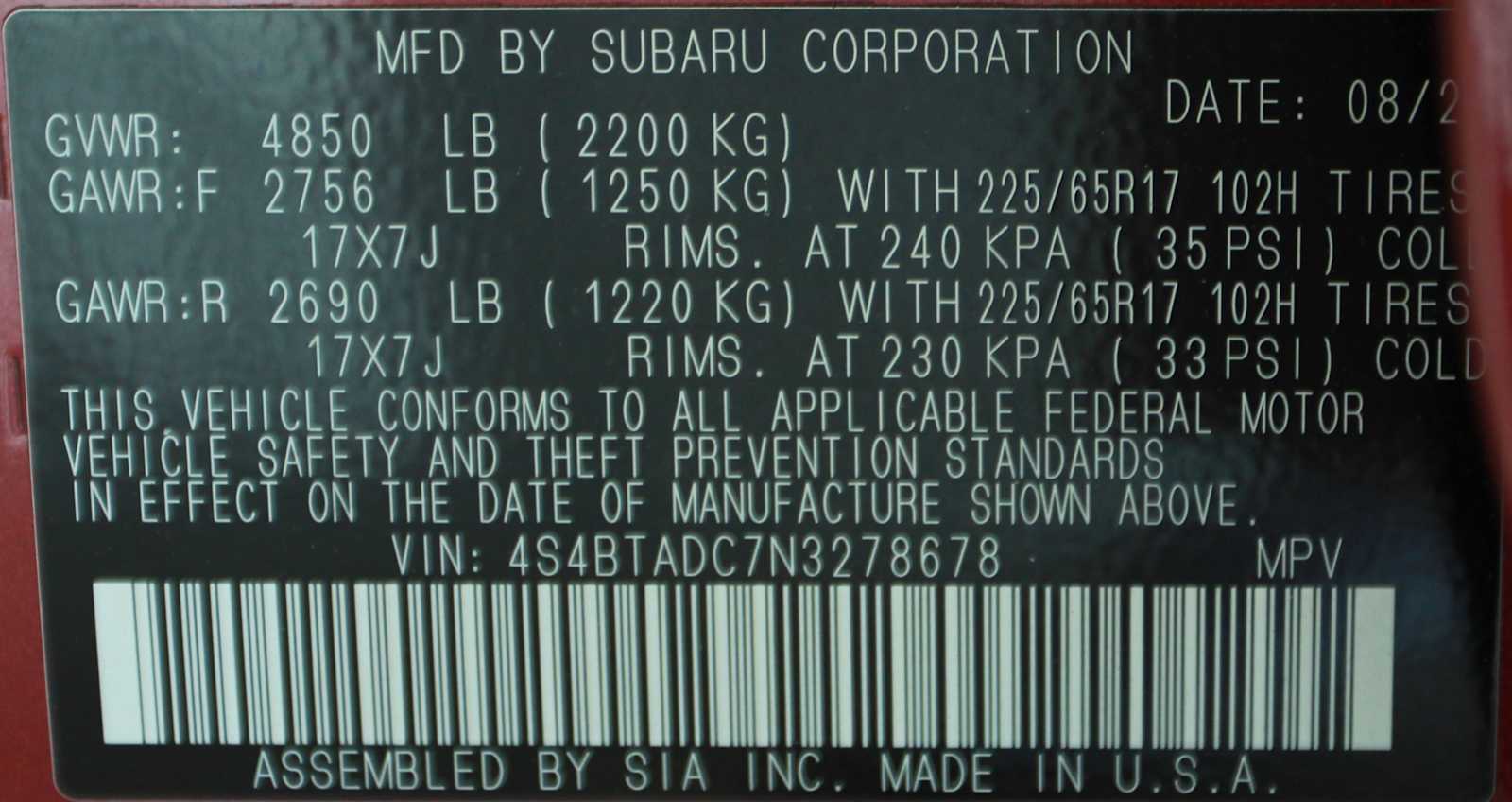 used 2022 Subaru Outback car, priced at $24,097