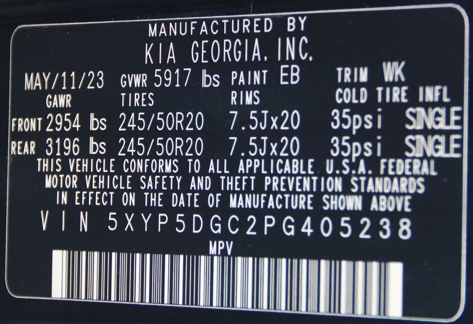 used 2023 Kia Telluride car, priced at $36,297