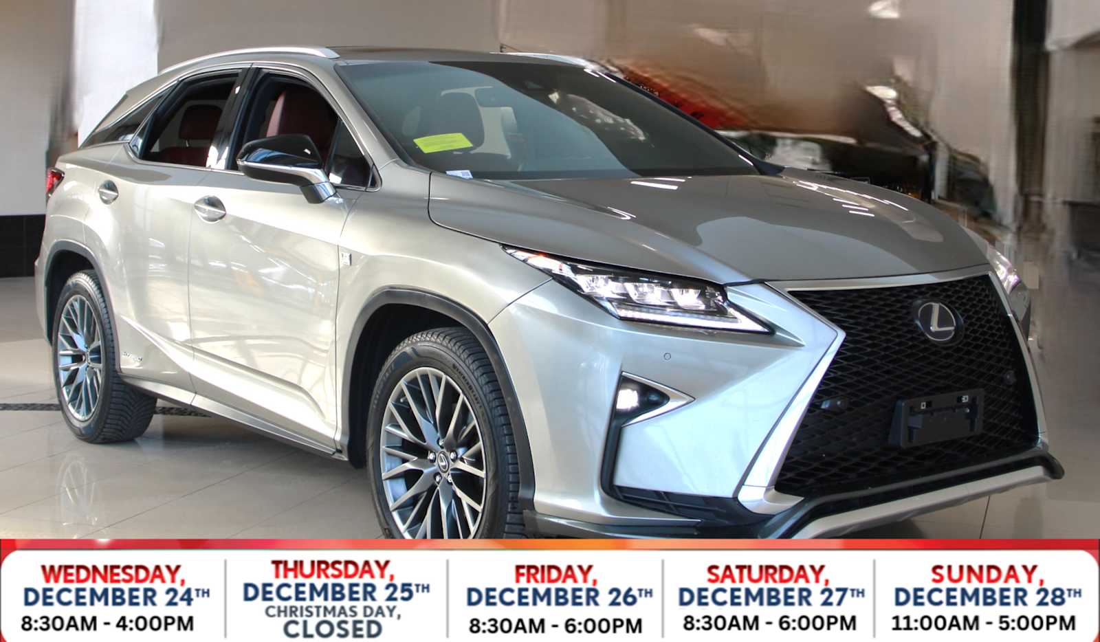 2019 Lexus RX Hybrid 450h F SPORT