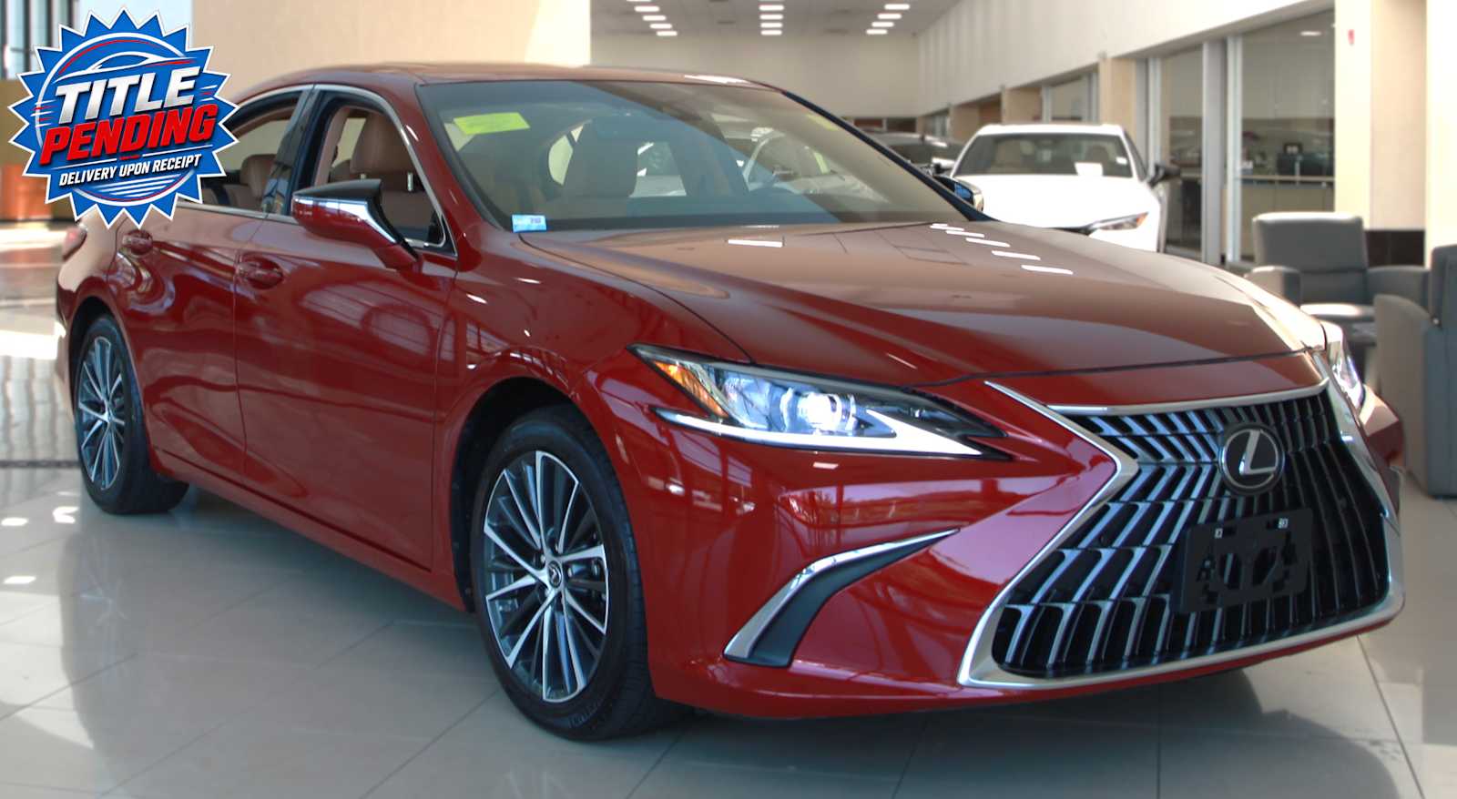 Matador Red Mica 2023 Lexus ES Sedan Front-Wheel Drive Automatic