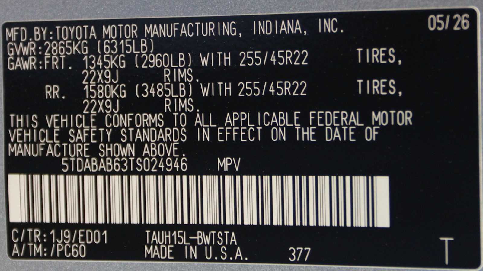 new 2026 Lexus TX 500h car, priced at $76,062