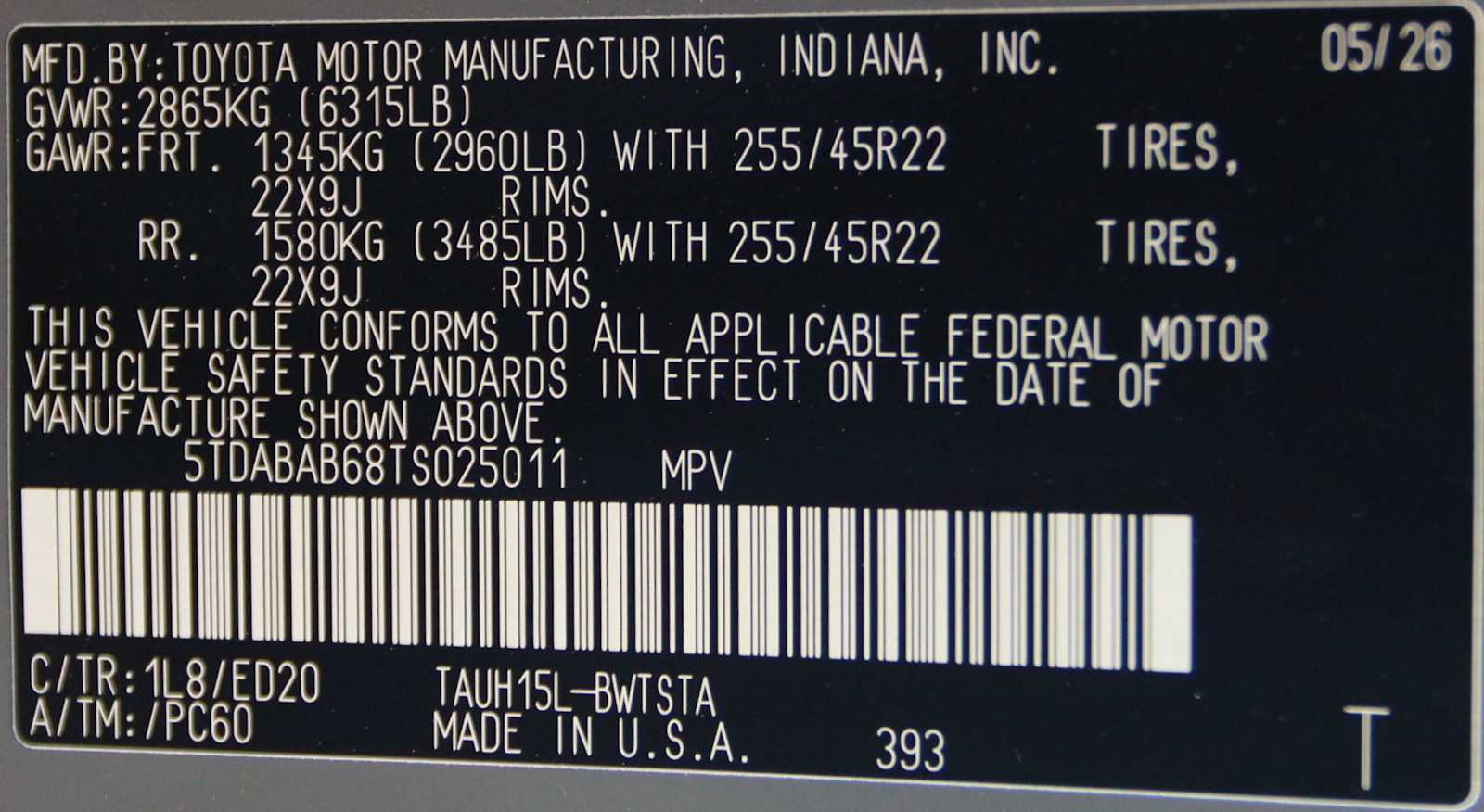 new 2026 Lexus TX 500h car, priced at $76,011