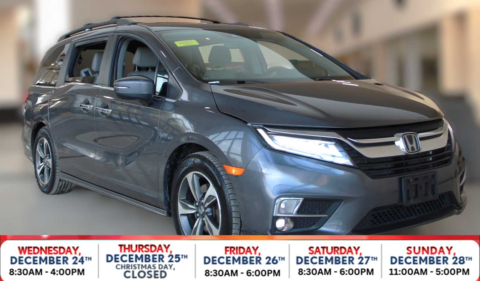 used 2019 Honda Odyssey car, priced at $25,497