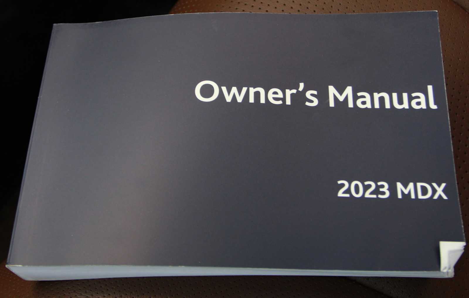 used 2023 Acura MDX car, priced at $39,497