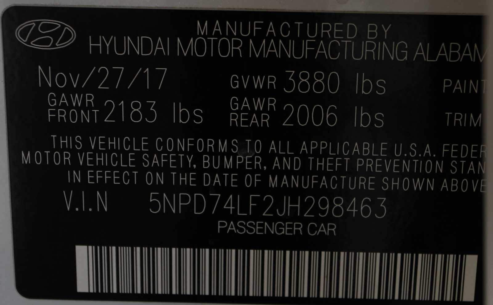 used 2018 Hyundai Elantra car, priced at $10,497