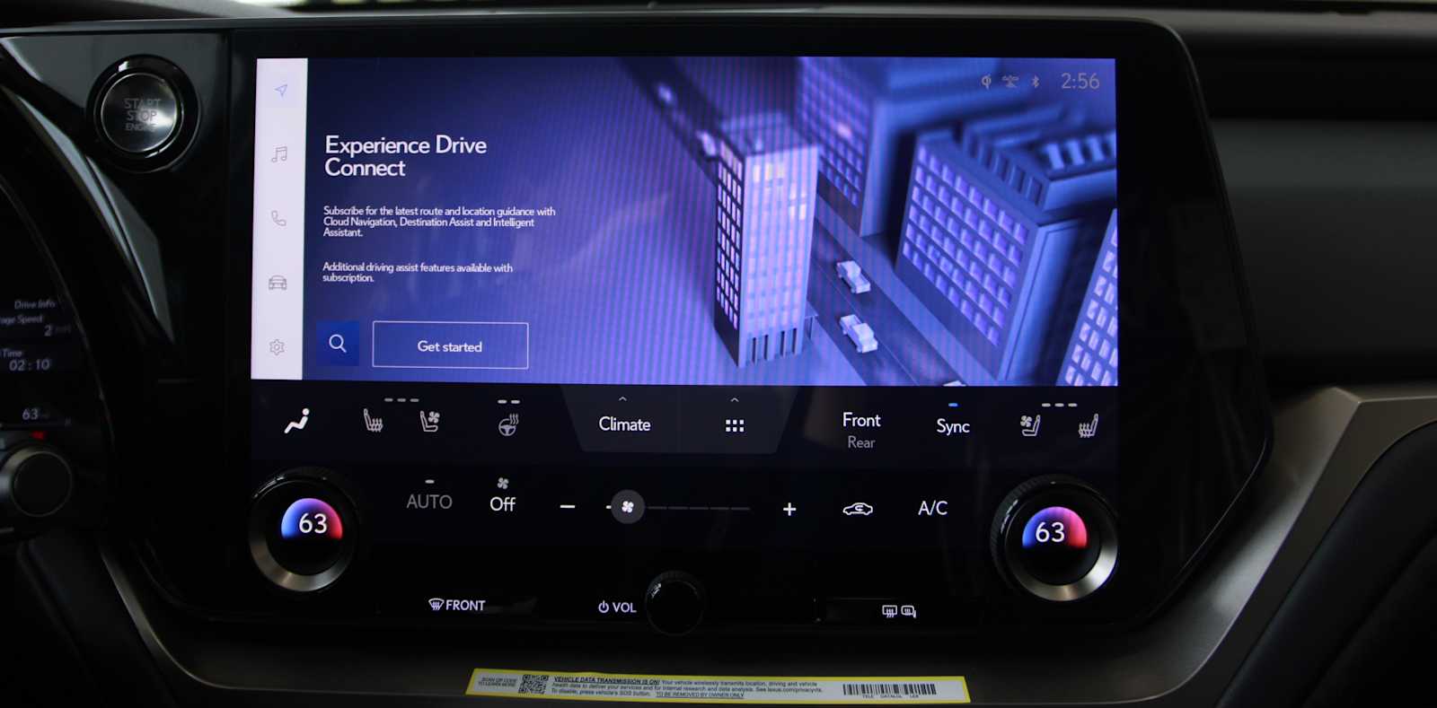 new 2026 Lexus TX 350 car, priced at $74,313