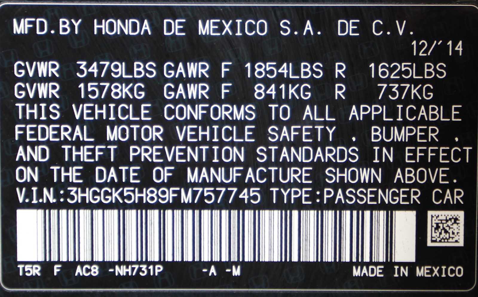 used 2015 Honda Fit car, priced at $14,497