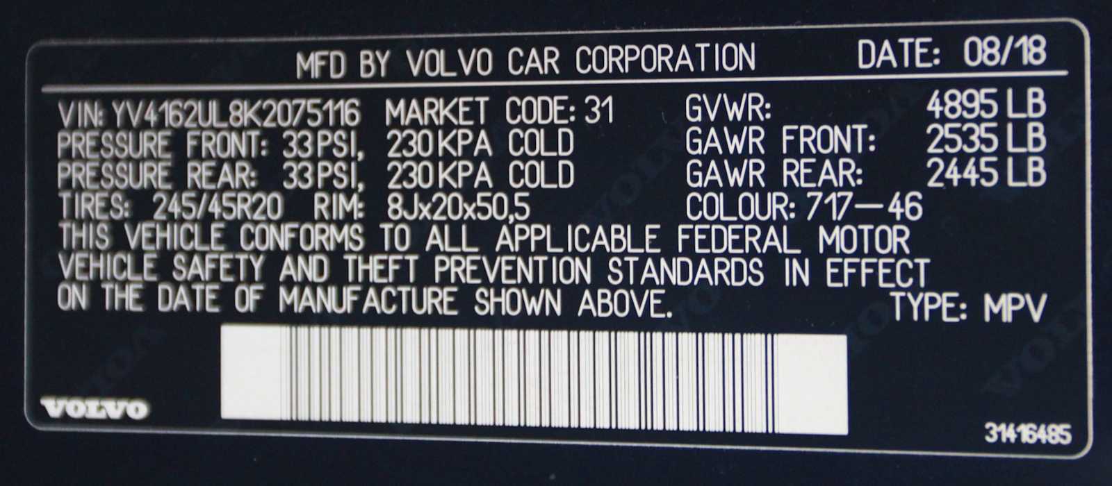 used 2019 Volvo XC40 car, priced at $17,697