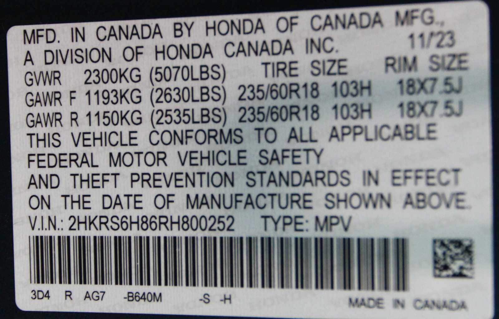 used 2024 Honda CR-V Hybrid car, priced at $33,497