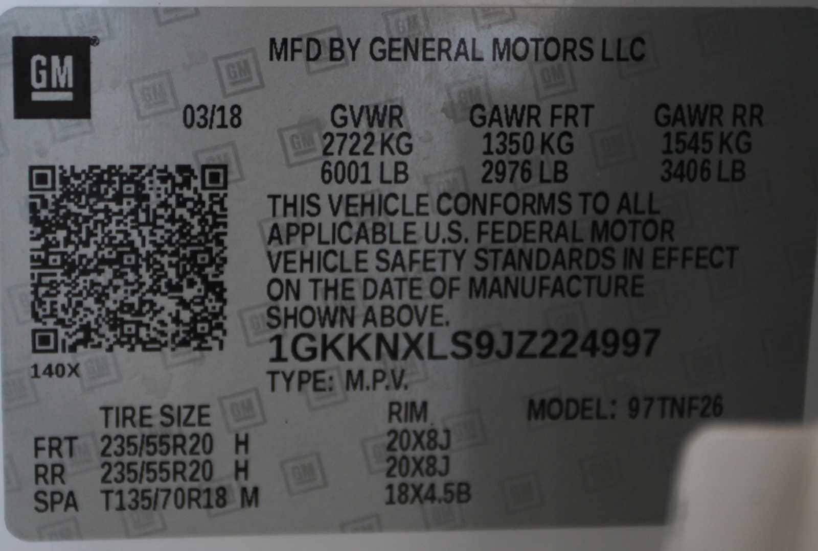 used 2018 GMC Acadia car, priced at $19,897